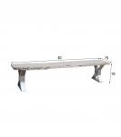 LIVE EDGE SOLID ACACIA WOOD BENCH