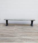 LIVE EDGE SOLID ACACIA WOOD BENCH