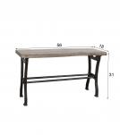 LIVE EDGE SOLID ACACIA CONSOLE / SOFA TABLE