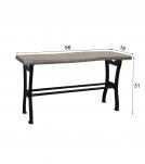 LIVE EDGE SOLID ACACIA CONSOLE / SOFA TABLE
