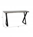 LIVE EDGE SOLID ACACIA CONSOLE / SOFA TABLE