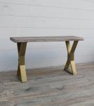 LIVE EDGE SOLID ACACIA CONSOLE / SOFA TABLE