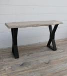 LIVE EDGE SOLID ACACIA CONSOLE / SOFA TABLE