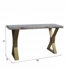 LIVE EDGE SOLID ACACIA CONSOLE / SOFA TABLE