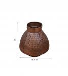 MOROCCAN STYLE METAL LATTICE TABLE LAMP