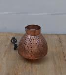 MOROCCAN STYLE METAL LATTICE TABLE LAMP