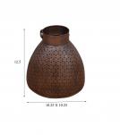 MOROCCAN STYLE METAL LATTICE TABLE LAMP