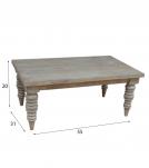 SOLID WOOD COFFEE TABLE