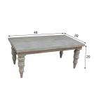 SOLID WOOD COFFEE TABLE