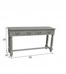 SOLID WOOD CONSOLE TABLE