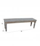 SOLID WOOD BENCH