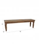 SOLID WOOD BENCH