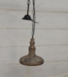 Wooden Hanging Pendant Light