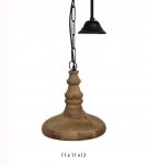 Wooden Hanging Pendant Light