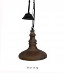 Wooden Hanging Pendant Light