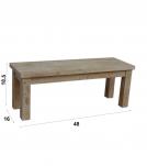 SOLID WOOD BENCH
