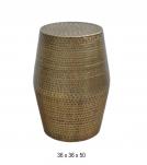 METAL END TABLE / STOOL