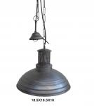 METAL PENDANT CEILING FIXTURE