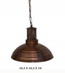 METAL PENDANT CEILING FIXTURE
