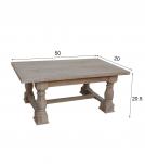 SOLID WOOD COFFEE TABLE