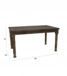 SOLID WOOD DINING TABLE