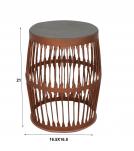 IRON SIDE TABLE