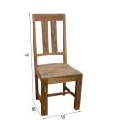 Wooden chair 