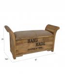 UPHOLSTERED STORAGE BENCH TRUNK