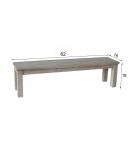 SOLID WOOD BENCH