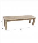 SOLID WOOD BENCH