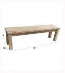 SOLID WOOD BENCH