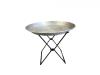 Nickel End Table
