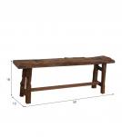 SOLID RECLAIMED WOOD BENCH