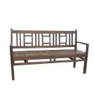 SOLID RECLAIMED TEAK BENCH