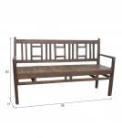 SOLID RECLAIMED TEAK BENCH