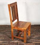 SOLID HAND  RECLAIMED TEAK CHAIR.