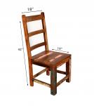 SOLID RECLAIMED TEAK WOOD CHAIR