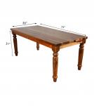 RECLAIMED SOLID TEAK WOOD DINING TABLE.