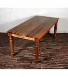 RECLAIMED SOLID TEAK WOOD DINING TABLE.
