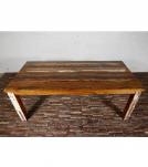 RECLAIMED SOLID TEAK WOOD DINING TABLE