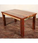 SOLID RECLAIMED TEAK WOOD DINING TABLE