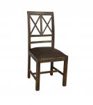 Wood  Leather Chair