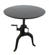 Round Iron Cranking Bar Table
