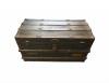 SOLID WOOD & BRASS CHEST