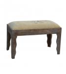UPHOLSTERED SOLID WOOD BENCH