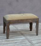 UPHOLSTERED SOLID WOOD BENCH