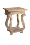 SOLID WOOD SIDE TABLE END TABLE