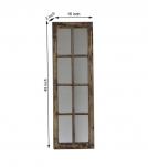 SOLID RECLAIMED WOOD WINDOW MIRROR