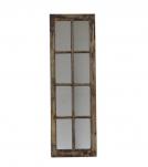 SOLID RECLAIMED WOOD WINDOW MIRROR