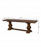 SOLID WOOD BENCH